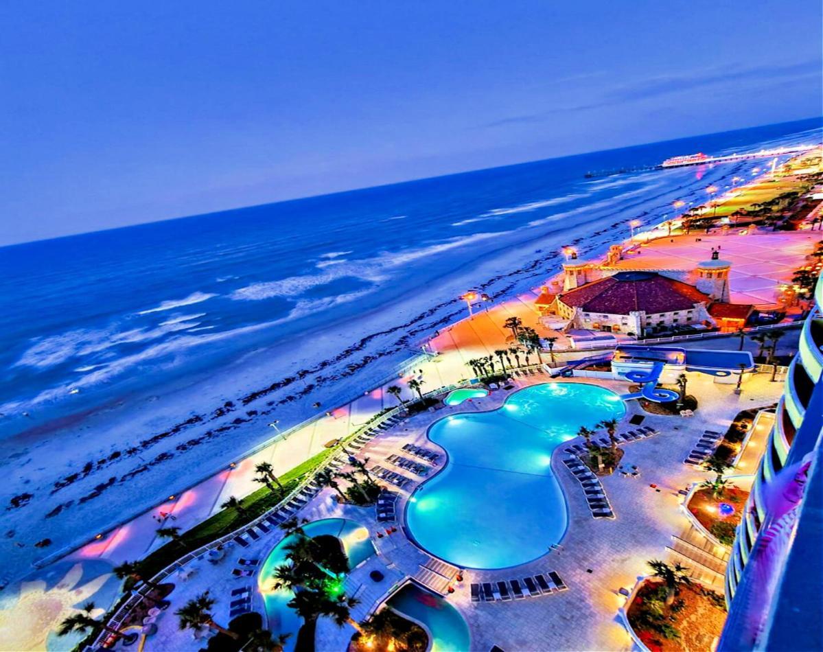 2 Bedroom Resort Condo Direct Oceanfront Wyndham Ocean Walk - Daytona Funland 2226 Daytona Beach Esterno foto