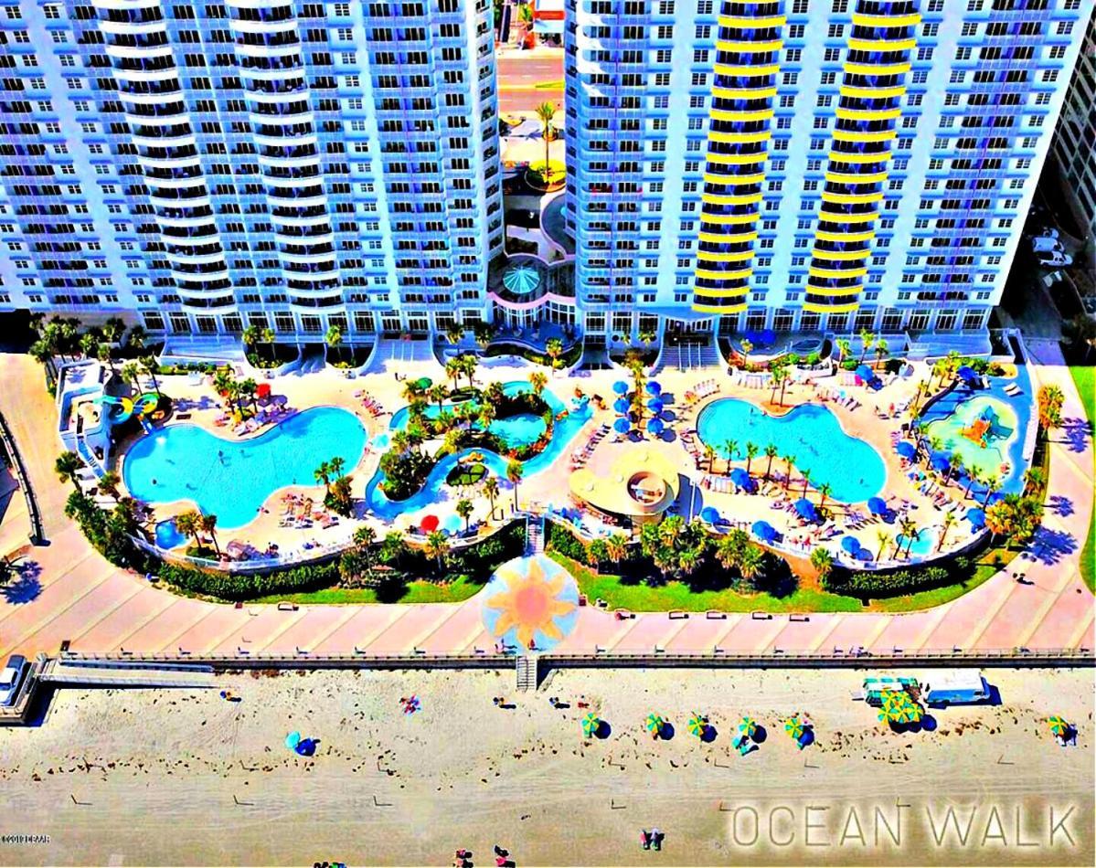 2 Bedroom Resort Condo Direct Oceanfront Wyndham Ocean Walk - Daytona Funland 2226 Daytona Beach Esterno foto
